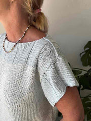 Easy Peasy Rose Tee, knitting pattern