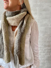 Easy Peasy scarf 'Øguf', No 20 + Silk mohair knitting kit Knitting kits Önling - Katrine Hannibal