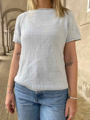 Easy Peasy Summer t-shirt by Önling, knitting pattern Knitting patterns Önling - Katrine Hannibal