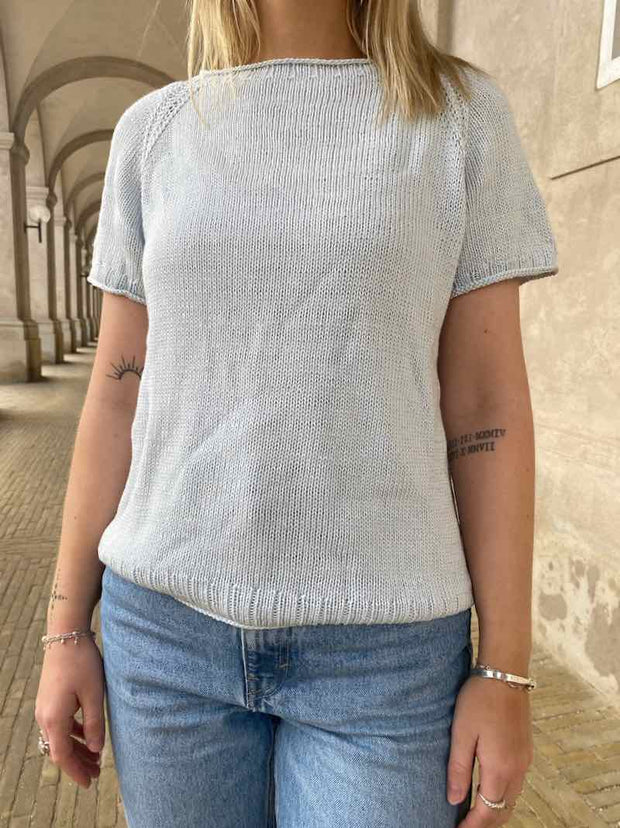 Easy Peasy Summer t-shirt by Önling, No 14 knitting kit Knitting kits Önling - Katrine Hannibal