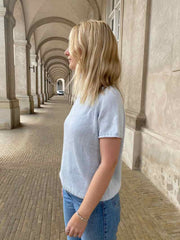 Easy Peasy Summer t-shirt by Önling, No 14 knitting kit Knitting kits Önling - Katrine Hannibal