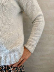 Easy Peasy Sweater med rullekrave, strikkeopskrift Strikkeopskrift Önling - Katrine Hannibal