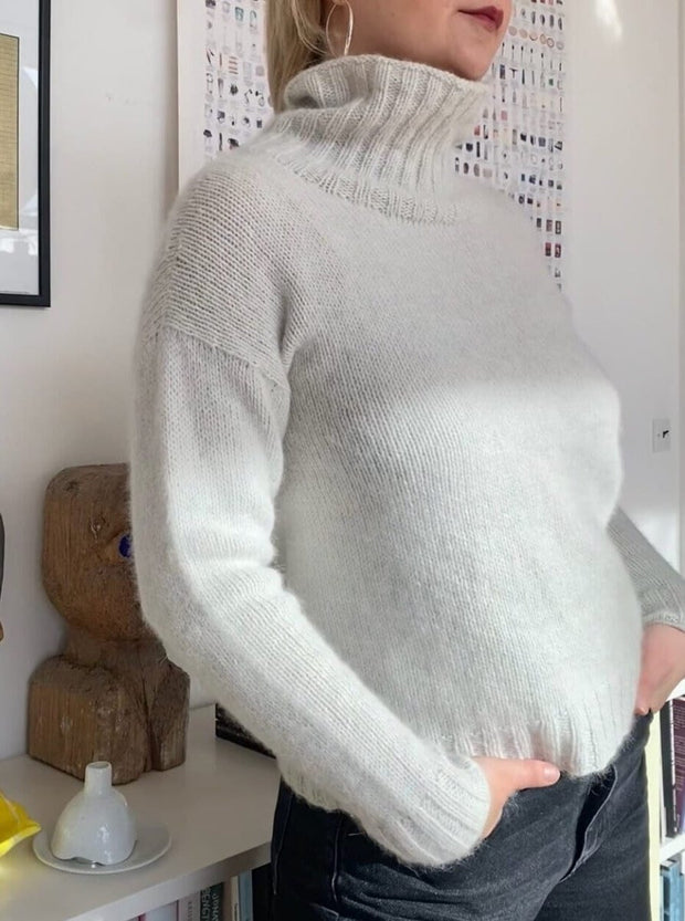 Easy Peasy Sweater with turtleneck by Önling, No 1 knitting kit Knitting kits Önling - Katrine Hannibal