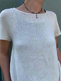 Edith summer top by Önling, No 14 knitting kit Knitting kits Önling - Katrine Hannibal