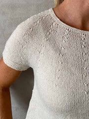 Edith summer top by Önling, No 14 knitting kit Knitting kits Önling - Katrine Hannibal