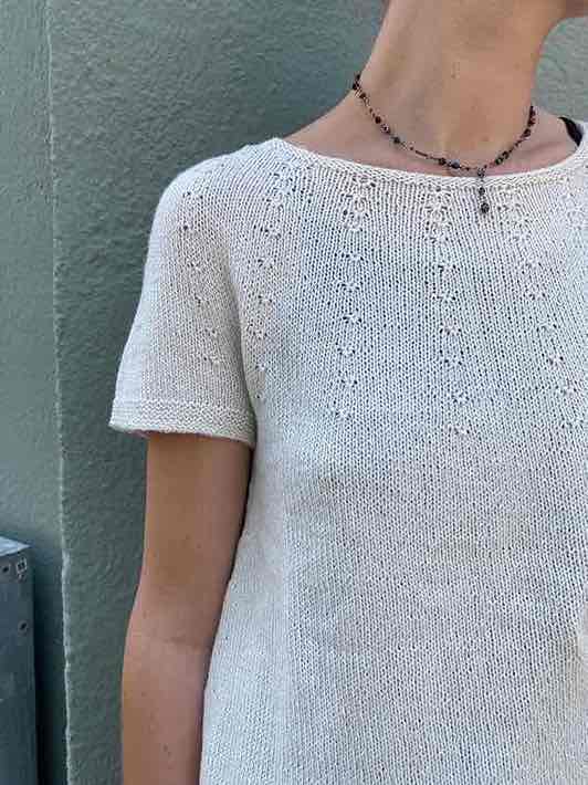 Edith summer top by Önling, No 14 knitting kit Knitting kits Önling - Katrine Hannibal