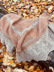 Elinore shawl by Inge-Lis Holst for Önling, knitting pattern MANGLER OPSKRIFT Knitting patterns Inge-Lis Holst 