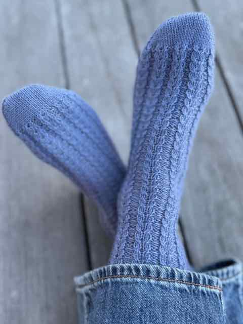 Elisabeth socks, knitting kit in Önling No 18