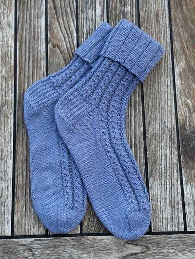 Elisabeth socks, knitting kit in Önling No 18