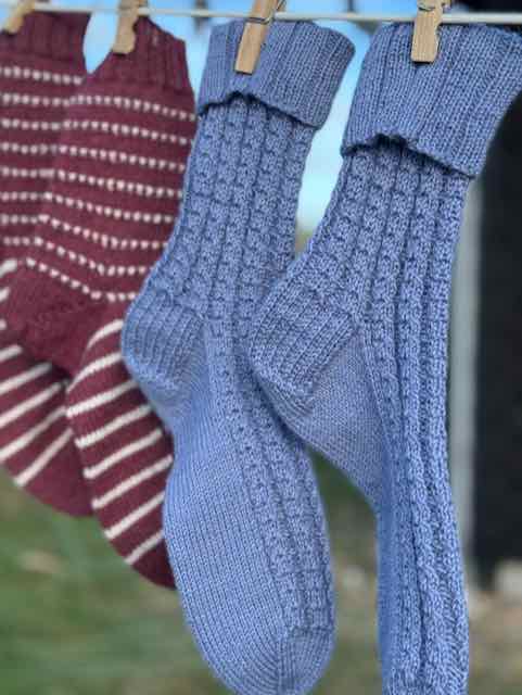 Elisabeth socks, knitting kit in Önling No 18