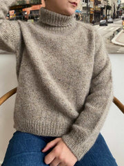 Chunky Easy Peasy sweater by Önling, No 1 + silk mohair knitting kit