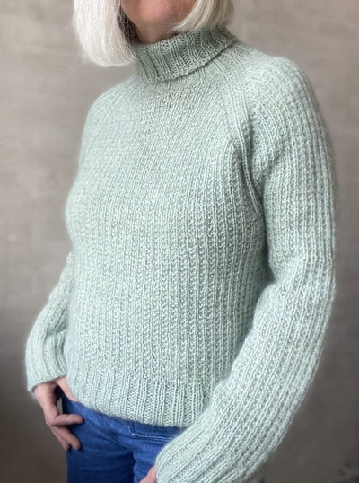 Ellen sweater, No 20 + Silk mohair knitting kit Knitting kits Önling - Katrine Hannibal