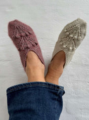 Ellinor cozy slippers by Önling, knitting pattern