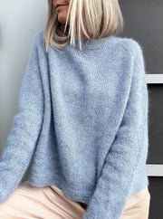 Esmeralda Sweater by Katrine Hannibal, No 20 + Silk mohair knitting kit Knitting kits Önling - Katrine Hannibal