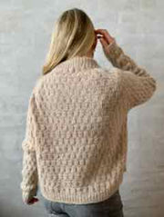 Esther sweater by Önling, No 20 + Silk mohair knitting kit Knitting kits Önling - Katrine Hannibal