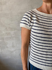 Esther's Striped Summer Top, knitting pattern Knitting patterns Önling - Katrine Hannibal