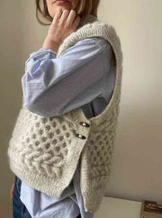 Eurus slipover by Aegyo Knit, No 1 + Silk Mohair yarn kit (excl pattern) Knitting kits Aegyo Knit