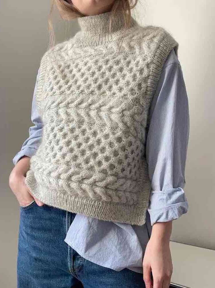 トップス YLEVE European Linen Silk Knit Pullover YLEVE European Linen Silk Knit Pullover