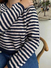 Eva Tee long sleeves, No 2 knitting kit