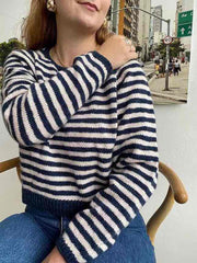 Eva Tee long sleeves, No 2 knitting kit