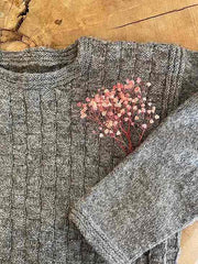 Exit sweater by Hanne Falkenberg, No 20 knitting kit Knitting kits Önling - Katrine Hannibal