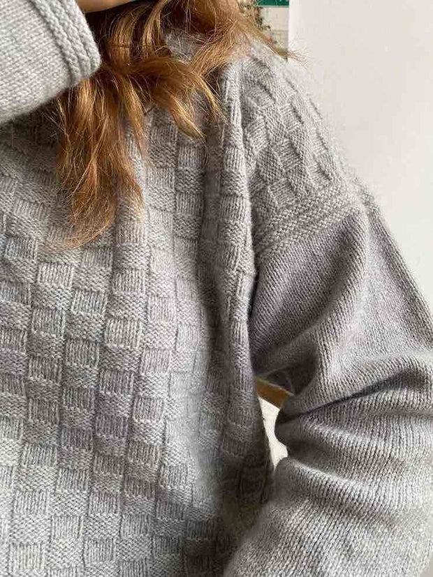 Exit sweater by Hanne Falkenberg, No 2 knitting kit Knitting kits Önling - Katrine Hannibal