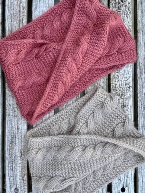 Fifi Cowl, knitting kit in Önling No 3 + silk mohair Knitting kits Inge - Lis Holst