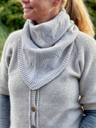 Fika Shawl, knitting pattern Knitting patterns Inge - Lis Holst