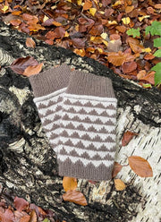 Fiona wrist warmers by Önling, knitting pattern Knitting patterns Önling - Katrine Hannibal