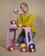 Flex sweater by Hanne Falkenberg, No 20 knitting kit Knitting kits Hanne Falkenberg