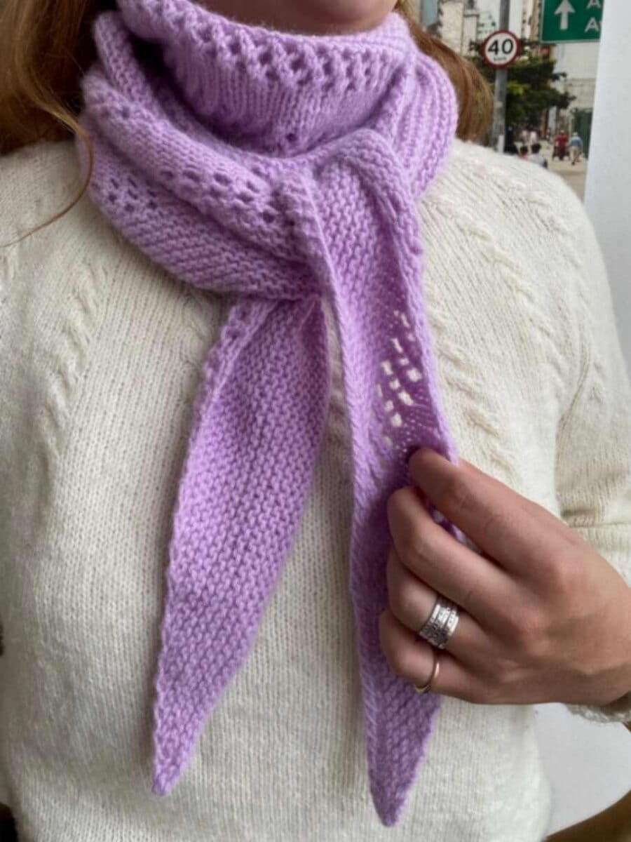 Flora Bandana Pattern Luxury Mini Scarf Beginner-Friendly