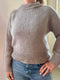 Frederikke sweater, No 4 + silk mohair knitting kit