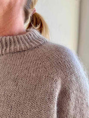 Frederikke sweater, No 4 + silk mohair knitting kit