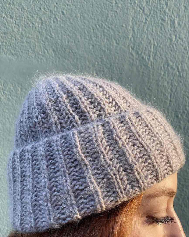 Frida Brioche Hat by Önling, knitting pattern