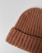 Frida Brioche Hat, knitting kit in Önling No 4 + silk mohair