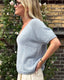 Frigga Vneck Blouse, Everyday knitting kit