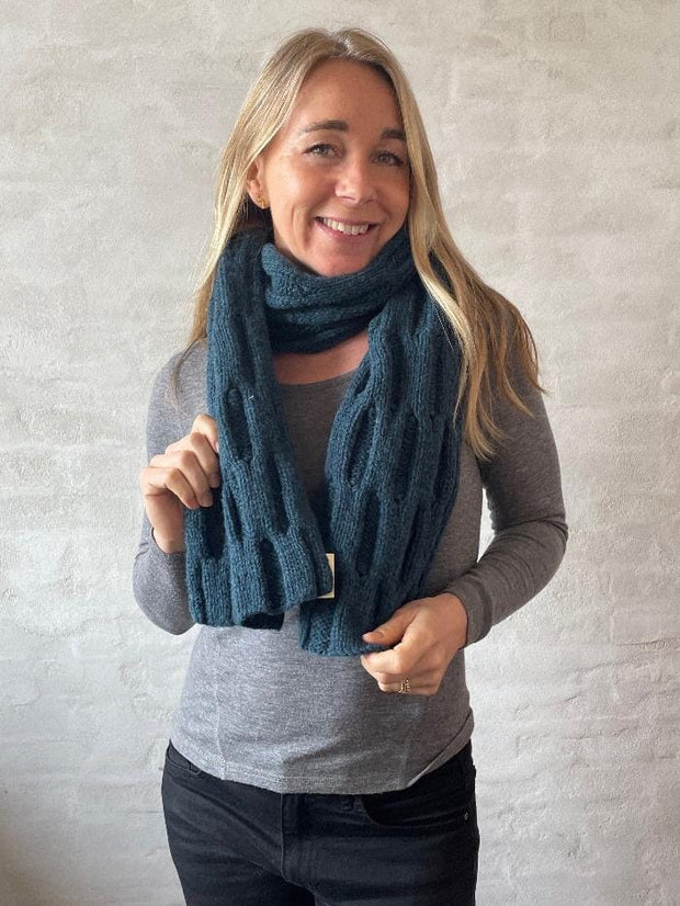 Gitter scarf by Hanne Falkenberg, knitting pattern Knitting patterns Hanne Falkenberg