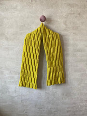 Gitter scarf by Hanne Falkenberg, No 20 knitting kit | 03 Pistachio