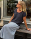 Gry Top by Katrine Hannibal, No 21 knitting kit Knitting kits Önling - Katrine Hannibal