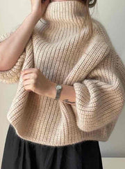 Gujo sweater by Aegyo Knit, No 1 + Silk Mohair yarn kit (excl pattern) Knitting kits Aegyo Knit