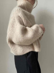 Gujo sweater by Aegyo Knit, No 1 + Silk Mohair yarn kit (excl pattern) Knitting kits Aegyo Knit