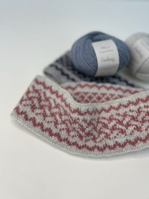 Headband no. 48 yarn kit (excl pattern) - in support of Plan International DK Knitting kits PlanBørnefonden