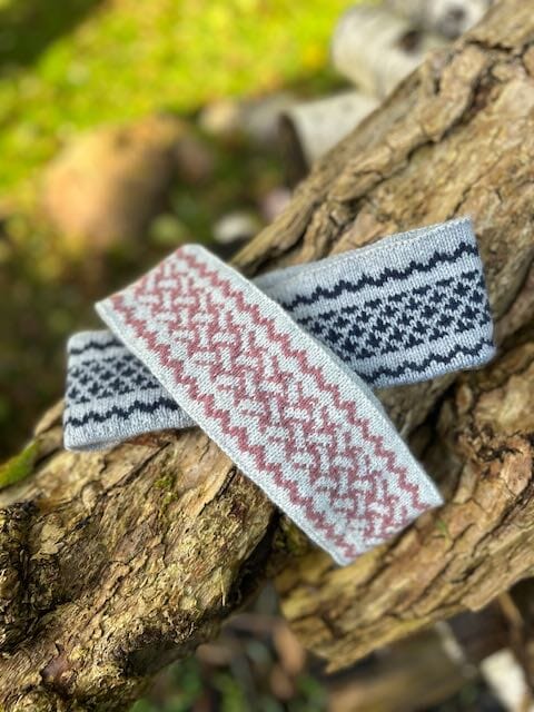 Headband no. 48 yarn kit (excl pattern) - in support of Plan International DK Knitting kits PlanBørnefonden