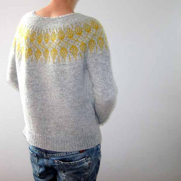 Humulus sweater af Isabell Kraemer, No 1 kit Strikkekit Isabell Kraemer