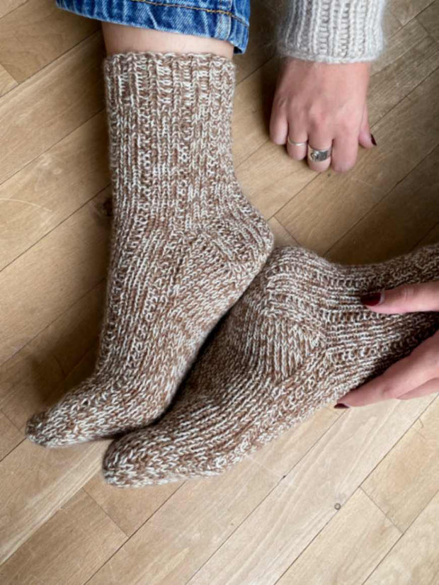 Iben Chunky socks, knitting pattern