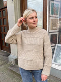 Ingrid Sweater by PetiteKnit, No 2 + silk mohair knitting kit Knitting kits PetiteKnit