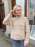 Ingrid Sweater by PetiteKnit, No 2 + silk mohair knitting kit Knitting kits PetiteKnit