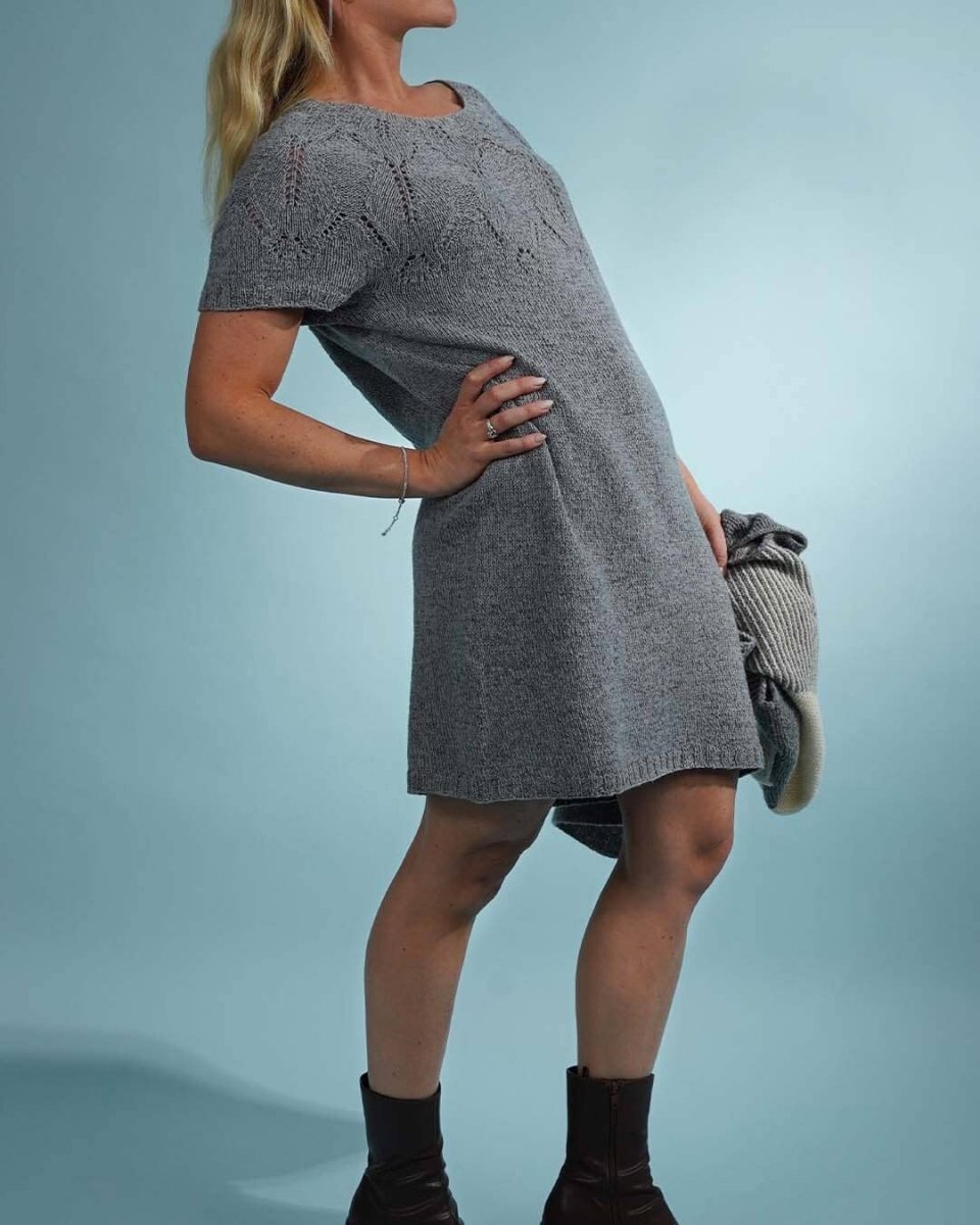 Knitted dress | Get your knitting kit with yarn and pattern here