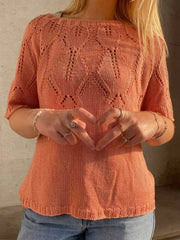 Iris summer top by Önling, knitting pattern