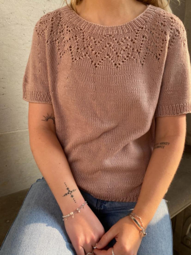 Irma T-shirt by Önling, knitting pattern